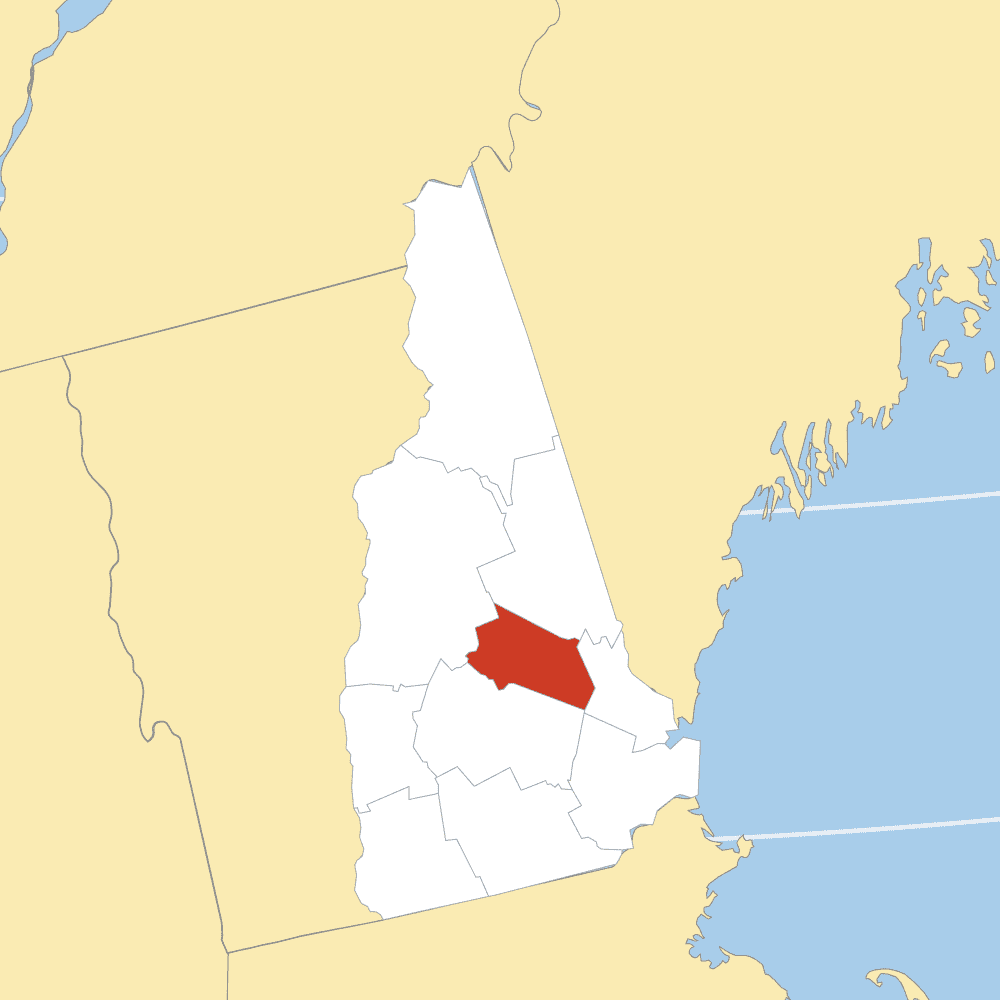 belknap county map