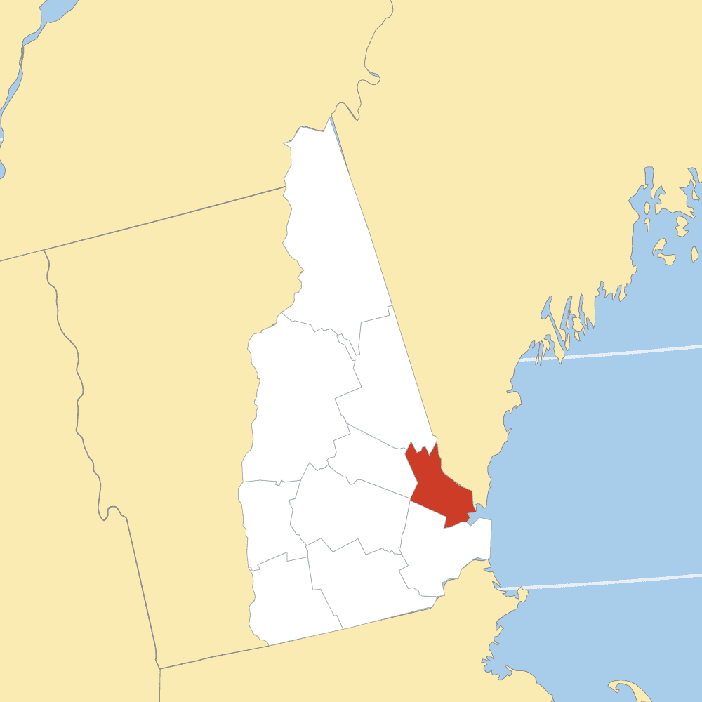 strafford county map